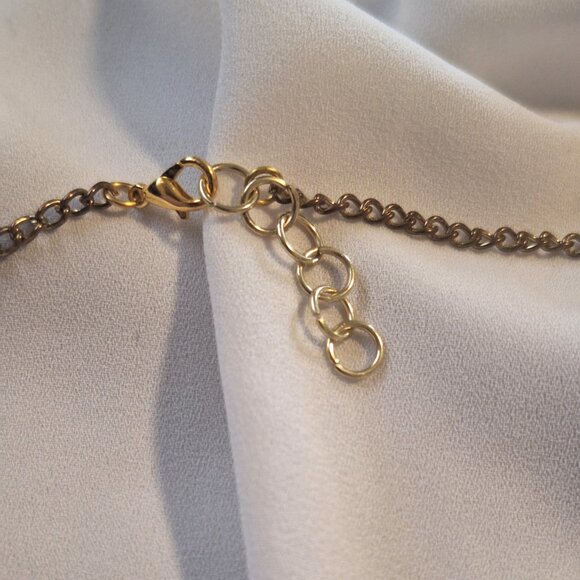 Artisan Handmade Resin Glittery Green Gem Shape Necklace Earring Jewelry Set - Picture 4 of 6